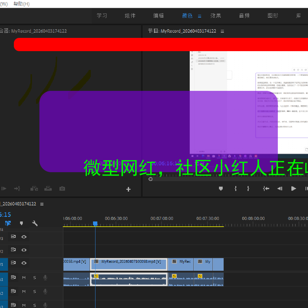 微型网红